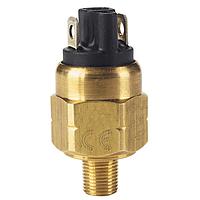 Dwyer A2-6801 Subminiature OEM Pressure Switch with High Proof Pressure & Adjustable Terminals (Gauge, 100 psi, NPT Male, 1/8 in)