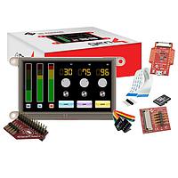 4D Systems SK-gen4-43D-PI Display Development Tools Starter Kit for gen4-uLCD-43D-PI with 4D Serial Pi Adaptor, 4D-UPA , 4GB Industrial microSD Card, 150 mm FFC Cable, 5-way female-to-female ribbon cable with male-to-male adaptor