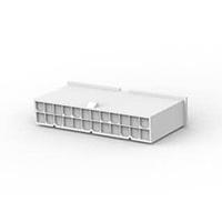 AMP Connectors - TE Connectivity 2-1969598-4 Power 24P FH 2ROW NAT V2 PLUG HOUSING