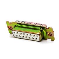 Cinch DAE15SII Receptacle DSUB 15F SOD E GF ZINC
