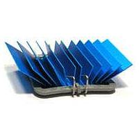 Advanced Thermal Solutions ATS-50325G-C1-R0 Component maxiFLOW Heat Sink w/maxiGRIP Attachment, T766, Blue-Anodized, 32.5x32.5x12.5mm