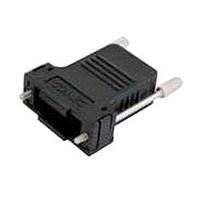 Amphenol CONEC 165X13369XE Two Piece Backshell BLK SHELL SIZE 1 STR FOR COMBO