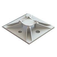 Essentra Components FTH-10A-RT-C Cable Tie Holder Cbl Tie Hldr,Adh Mnt,Natural
