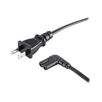 Same Sky (formerly CUI Devices) AC-C7-R-S-G JP AC Power Cord AC Cord Japan, C7 for C8 inlet RA, VCTFK 0.75MM/2, 1M, Dark Gray