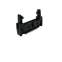 Adam Tech MHR-40-VUAL Shrouded 40P STRAIGHT W/ LONG LATCHES