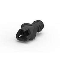 DEUTSCH - TE Connectivity 1011-231-0305 Accessories 180 DEG STRAIGHT BACKSHELL