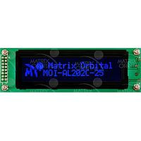 Matrix Orbital MOI-AL202C-FB3SE LCD Character Displays 20x2EconDisp,BL Txt w/ extended features
