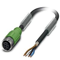 PHOENIX CONTACT 1515109 Sensor Cables / Actuator Cables SAC-4P-15 0 PUR/M12FS SH