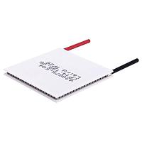 Laird Thermal Systems 430874-505 Ceramic Plate Thermoelectric Cooler, Ceramic Plate, High Current, Epoxy, 77.3W, 40x40x3.8mm