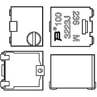 Bourns 3223J-1-504E Trimmers 3MM SQ MT CERMET TRIMMER