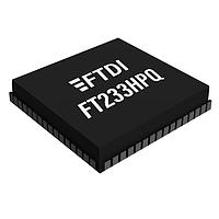 FTDI Chip FT233HPQ-REEL Bridge, USB to UART/FIFO USB Bridge Type-C 3.0 32-Bit 8kB 48kB