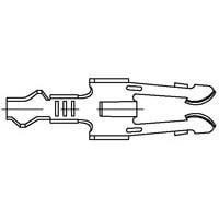 AMP Connectors - TE Connectivity 583259-4 Standard Card Edge Connectors CONT MOD FORK