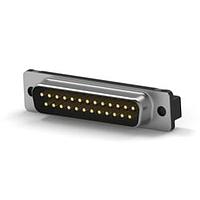AMP Connectors - TE Connectivity 745968-2 Plug PLUG FRNT MTL SHL 25 standard mtng holes