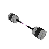 Samtec RF058-06SP2-06SP2-0100 RF Cable Assemblies 50 Ohm RF Cable Assembly