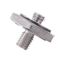 Amphenol Wilcoxon SF4 Mounting Stud Mounting stud w/ base, 10-32 UNF each end, isolated, 0.625" hex