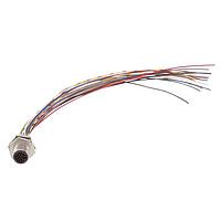 Amphenol LTW M12A-17PMMC-SH8C20 Sensor Cables / Actuator Cables M12 Circular Metric Connector, A Code, Metal, 1.5A, 17 pins, Male Connector, Male Contact, Hexagonal, Screw Thread, Crimp, Receptacle With Cable/Wire, Length 200mm, IP68 / IP69K