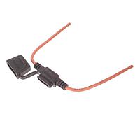 Littelfuse FHAC0001ZXJJ Fuse Holders Holder-ATO Inline w/cvr Red 20AWG