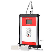 Katronic KATflow 230 Flexible clamp-on ultrasonic flowmeter (10 mm~6,500 mm; 0.01~25 m/s; With crush-proof transport case IP 67, power adapter/battery charging unit, measuring tape)