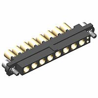 Harwin M80-4D10205F2-08-325-00-000 Power Connectors 2+8 Pos. Female 22AWG+12AWG Cable Conn. Kit, Jackscrews