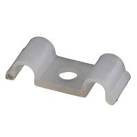 Essentra Components DHURCS-3-01 Half U Clamp Clamp,Half U,Screw Mnt,Nat,3/16 in