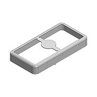 Masach Tech MS511-10F EMI/RFI Shield Frame, Two-Piece 51.1 x 25.7 x 6.5mm Two-piece Drawn-Seamless RF Shield/EMI Shield FRAME (CRS)