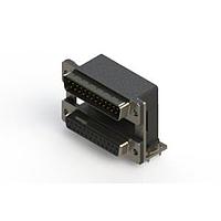 EDAC 663-025-664-030 Dual Port D-Sub Connectors Right-angle Dual Port D-Sub Connector