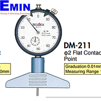 TECLOCK DM-211 Dial Depth Gauge (10mm/0.01mm)