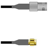 Amphenol Custom Cable Q-0903D0008108i RF Cable Assemblies BNC-SJ/SMA-SP RG58 108I