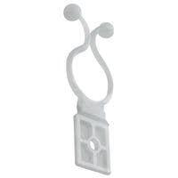 Essentra Components TLH-800-01 Twist Tie Mounts Twist Lck,Hinged,Screw Mnt,Natural