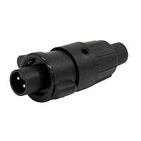 CONXALL 16282-2PG-318W Standard Circular Connector Micro-Con-X Cable End, 2-pin 20, Male, Solder Cup, Bulk