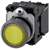 SIEMENS A6X30142657 Standard Switches ILLUMINATED PUSHBUTTON. YELLOW