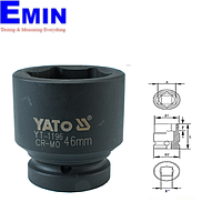 Yato YT-1196 Hexagonal impact socket (46mm)