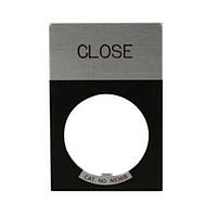 Eaton E22NS25 Engraved Legend Plate LGD PLT ALUM STD ON