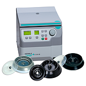 What can a centrifuge used in a laboratory do?