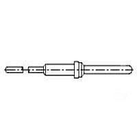 AMP Connectors - TE Connectivity 194081-1 D-Sub Contacts PIN SOLDER TAIL