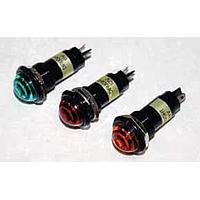 Dialight 616-1132-130F LED Panel Mount Indicators Red 16mm 12 VDC