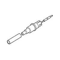 AMP Connectors - TE Connectivity 225837-1 Rack & Panel Connectors ARINC COAXICON PIN SIZE 1