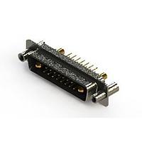 EDAC 627-17W2224-3T4 Mixed Contact D-Sub Connectors Vertical Combo Dsub