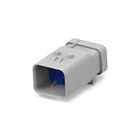DEUTSCH - TE Connectivity 2320930-2 Housings AS16 HT, Cap, 8P, r educed seal, Code B