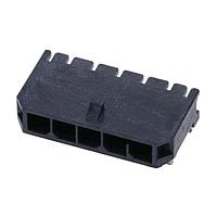 Molex 218989-0310 Headers Micro-Fit+ RA Header SMT 3mm Pitch Single Row 3 Ckts Matte (Sn) Plating Glow-Wire  Press Clip Blk