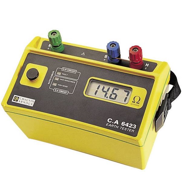 Earth resistance and resistivity tester service and maintenance