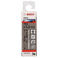 BOSCH HSS-G 3.2mm Drill Bit (3.2mm, 10pcs)