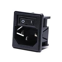 Corcom - TE Connectivity 15CU10S1 Inlets 15A UNFILTERED 1.0MM SIDE SNAP