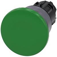 SIEMENS A6X30138840 Mushroom MUSHROOM PUSHBUTTON. 40MM. GREEN