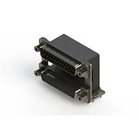 EDAC 663-025-364-039 Dual Port D-Sub Connectors Right-angle Dual Port D-Sub Connector