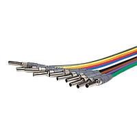 Switchcraft VMMP1BK05UHD Specialized Cables 1 foot Black Patchcord, Micro Size UHD