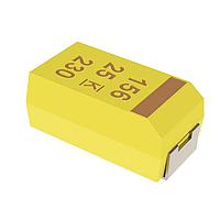 KEMET T494B106K006AT Tantalum Surface Mount Capacitors, Low ESR, Industrial Grade 6.3 VDC 10uF 1311 10% ESR=1 Ohms