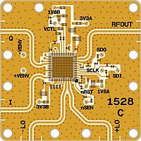 Quantic X-Microwave XR-B9U5-0909D Evaluation Boards Upconverters, ADMV1013SMT