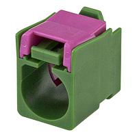 Rosenberger 59Z006-T00E Accessories Plastic housing Jack Right Angle E Green