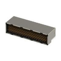 AMP Connectors - TE Connectivity 2102247-4 High Speed / Modular Connectors Fortis Zd 3PR EMI Assy RA Dif 93/7
